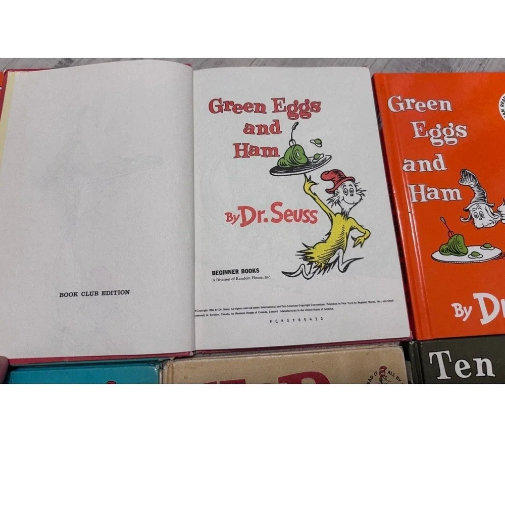 Dr. Seuss‎ 1950s/60s VTG Collectors Bundle Grolier Book Club First Edition Lot 8